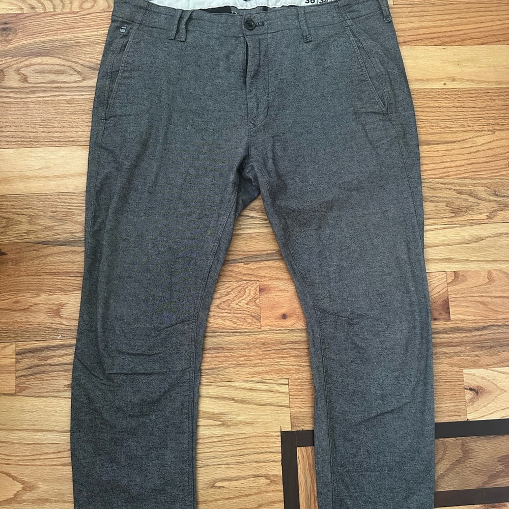 G-Star Gray Chinos Versatile Cotton-Blend